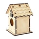 thumbnail image 1 of DIY Para Hacer Pajarera Nido De Madera Jaula Para Pájaros Nido Colgante Resistente Para Pájaros Pequeños, 1 of 5