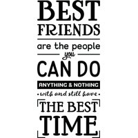 Rienda Libre Graphics - Decomural Best Friends Friendship Ws-46223