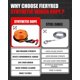 thumbnail image 3 of Cuerda para Cabrestante FIERYRED 30 m 12 018 kg 3/8" Naranja Kit, 3 of 9