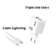 thumbnail image 3 of Cargador Carga Rápida 65w Triple Usb Usb-c +cable Lightning, 3 of 5