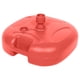 thumbnail image 5 of Soporte de sombrilla para exteriores, sombrilla llena de arena de agua Refugio solar Soporte de poste Reemplazo de servicio par , Rojo, 5 of 5