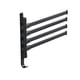 thumbnail image 2 of Toallero Giratorio, Colgador De Toallas De Baño Flexible Para Salones De Baño, Cocina, Negro, 2 of 5
