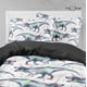 thumbnail image 1 of Colección De Ropa De Cama Infantil Grande T rex Roarrrr Dinocornio Blanco, 1 of 3