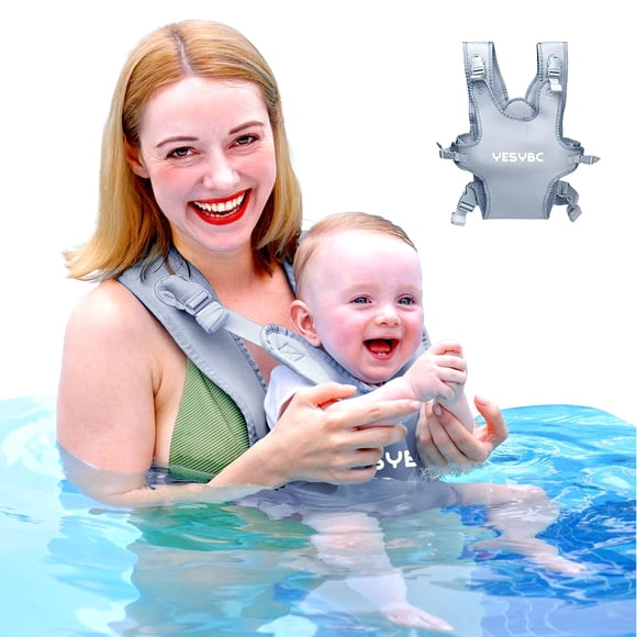 Portabebés YESYBC Ajustable de Doble Uso 6-15 kg Gris