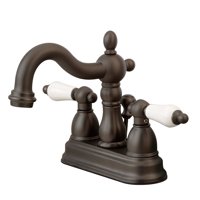 Grifo De Lavabo Kingston Brass Heritage, Bronce Frotado Con Aceite