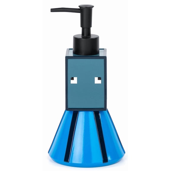 Dispensador de jabón Jay Franco Minecraft Blue Squid Resin