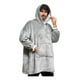 thumbnail image 2 of Maxi Poleron Sherpa Bata Manta Capucha. Frazada Invierno, 2 of 3