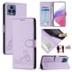 thumbnail image 1 of Funda tipo cartera FOXDOCK para T-Mobile Revvl 6X 5G con soporte, ranuras, RFID, diseño de gato, 1 of 5