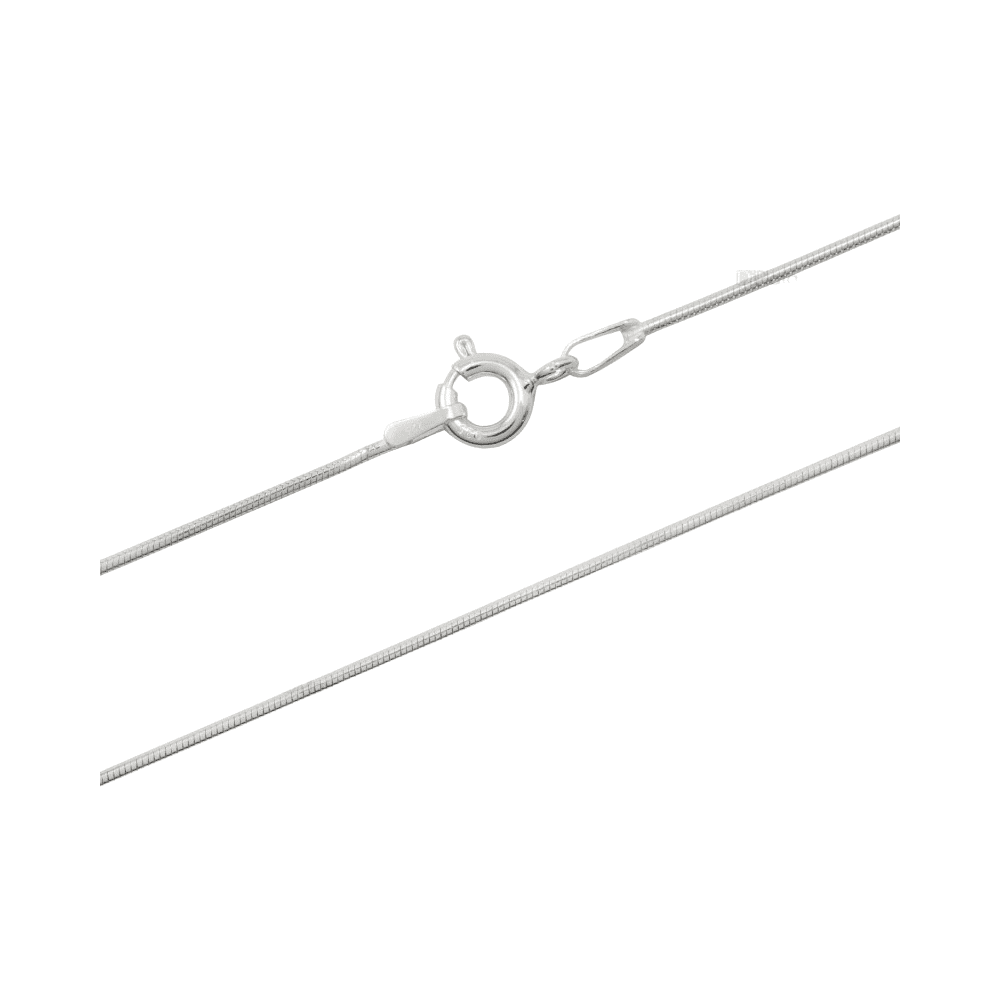 Fershop - Cadena De Plata Cola De Ratón Redonda