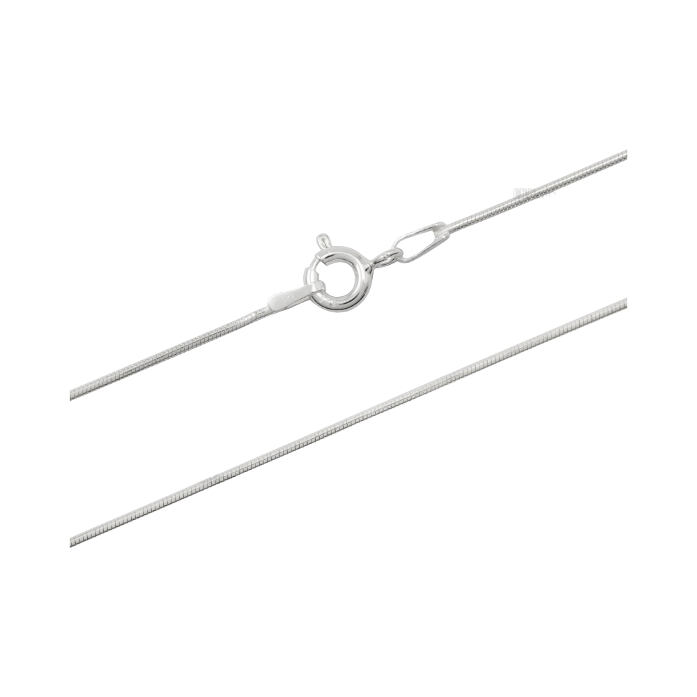 Fershop - Cadena De Plata Cola De Ratón Redonda