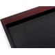 thumbnail image 4 of Bandeja para servir de melamina DayCount rectangular grande (14,8 x 9,5 pulgadas), de plástico negro con veta de madera, ideal para fiestas, cenas, Acción de Gracias, barbacoas y repostería., 4 of 7