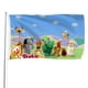 thumbnail image 1 of Tiny Bunch Baby TV Bandera impresa con temática, regalo perfecto para fanáticos, amigos y familiares, y adecuada para actividades al aire libre e interiores, decoraciones de fiesta. 90 cm × 150 cm., 1 of 6