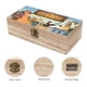 thumbnail image 3 of Open Season: Temporada de Caza Caja Organizadora de Madera Rústica - Caja Decorativa Multifuncional para Escritorio, Hogar, Oficina, Joyas y Manualidades, 3 of 6