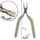 thumbnail image 4 of Pinzas de punta plana de nylon con agarre cómodo The Beadsmith 139 mm, 4 of 7