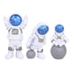 thumbnail image 5 of 3x Figura De Astronauta Estatua Estatuilla Decoración De Pasteles Adornos Regalos Azul, 5 of 5