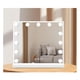 thumbnail image 5 of Espejo Hollywood Maquillaje 13 Luces LED Tocador Profesional Blanco, 5 of 6