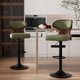 thumbnail image 1 of Juego de 2 Bancos de Bar Nalupatio con Altura Ajustable y Giro Verde, 1 of 8