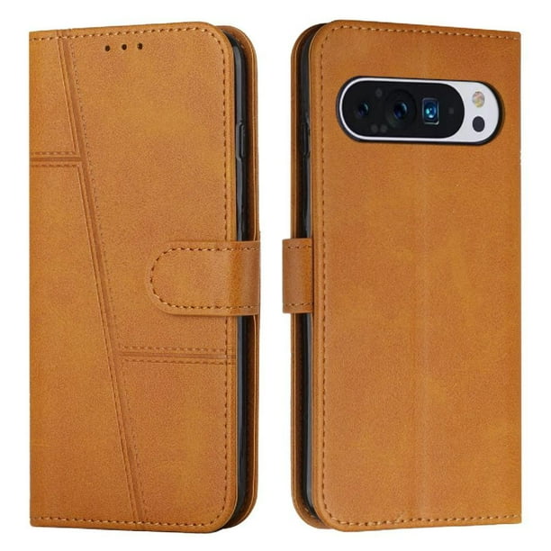 Funda Flip Para Google Pixel 9 Pro – Carcasa Delgada Y Resistente A Impactos Con Soporte Para Uso Diario Y Profesional