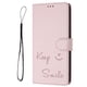 thumbnail image 2 of Funda Cartera para Motorola Edge 60 Pro con Bloqueo RFID, Cierre Magnético y Ranuras Tarjetas Rosa, 2 of 6