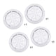 thumbnail image 4 of 4pcs cubierta de reemplazo principal drenaje piscina accessary con tornillos blanco, 4 of 5