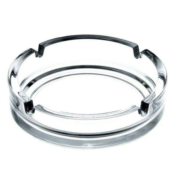 Cenicero Circular De Vidrio Cenicero Clasico 11Cm