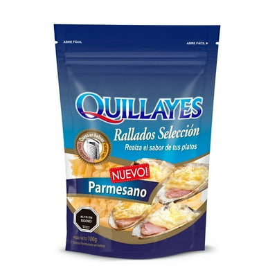 Queso Rallado Selección Parmesano 100 G Quillayes