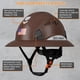 thumbnail image 3 of CASCO DS-SMAAT de ala completa marrón con visor y toalla, 3 of 6
