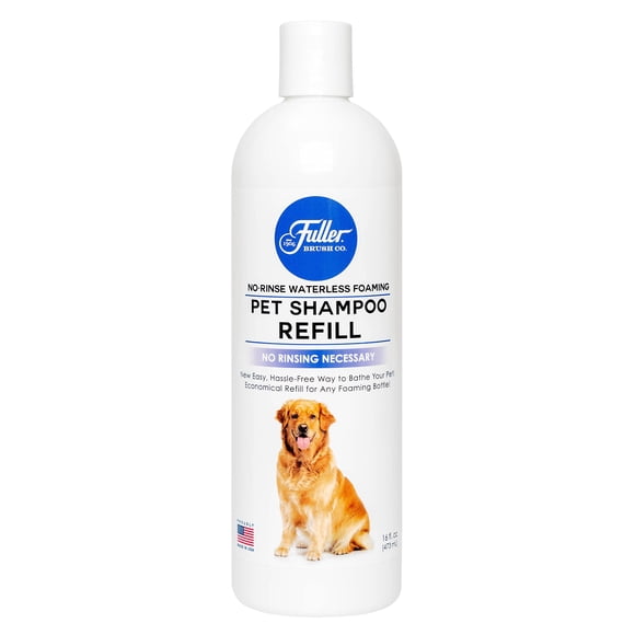 Champú espumoso sin agua para mascotas Fuller Brush No-Rinse, 480 ml