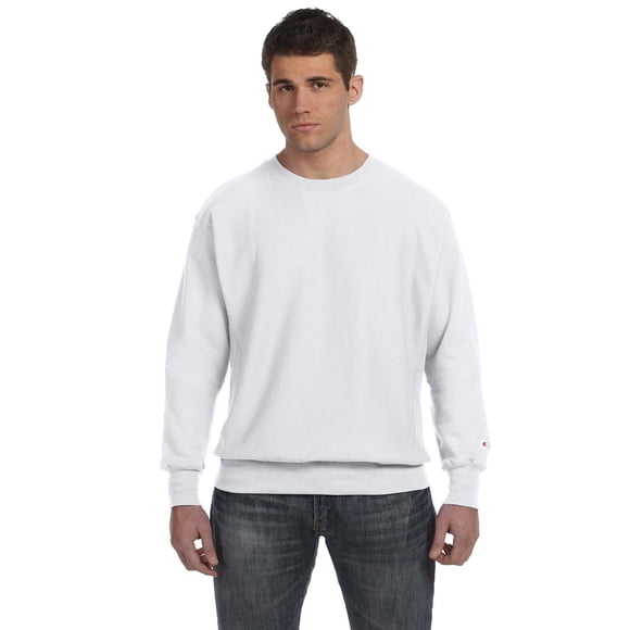 Sudadera Champion Reverse Weave Crew Plateado Gris Talla L