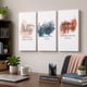 thumbnail image 3 of Arte de pared GUTTATY 91 cm x 45 cm - Set de 3 piezas con impresión motivacional, 3 of 7