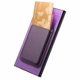 thumbnail image 5 of Funda de Cuero Magnética con Tarjetero para Samsung Galaxy S23 Ultra Cubierta Delgada Morado, 5 of 5