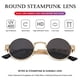 thumbnail image 4 of Gafas de sol AIEYEZO Steampunk Round Lennon Hippie Gold/Grey, 4 of 7