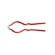 thumbnail image 3 of Llave para tarros de conservas Fox Run, 27 cm, con revestimiento de PVC rojo, 3 of 4