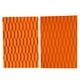 thumbnail image 3 of 2 piezas eva tracción almohadilla surf sup cubierta agarre para tabla de surf kiteboard naranja, 3 of 3