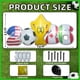 thumbnail image 2 of Decoración inflable LED de fútbol FUCIHOMA para la Copa Mundial 2026, 2 m, 2 of 7