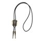 thumbnail image 5 of Cabeza De Guitarra Bolo Tie Collar De Boda Cuerda De Cuero PU Western Cowboy Copper, 5 of 5