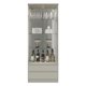 thumbnail image 2 of Vitrina Diamante 2 Puertas Mdf Blanco, 2 of 5