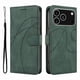 thumbnail image 5 of Funda tipo cartera con tapa para iPhone 17 Pro con tarjetero, soporte y cubierta magnética Verde, 5 of 6