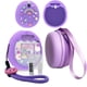 thumbnail image 1 of Funda de transporte y funda de silicona para Tamagotchi Pix Purple, 1 of 7