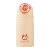 Estilodomus - Botella Infantil Kawaii Con Figura 3D – 380Ml - Pigpig