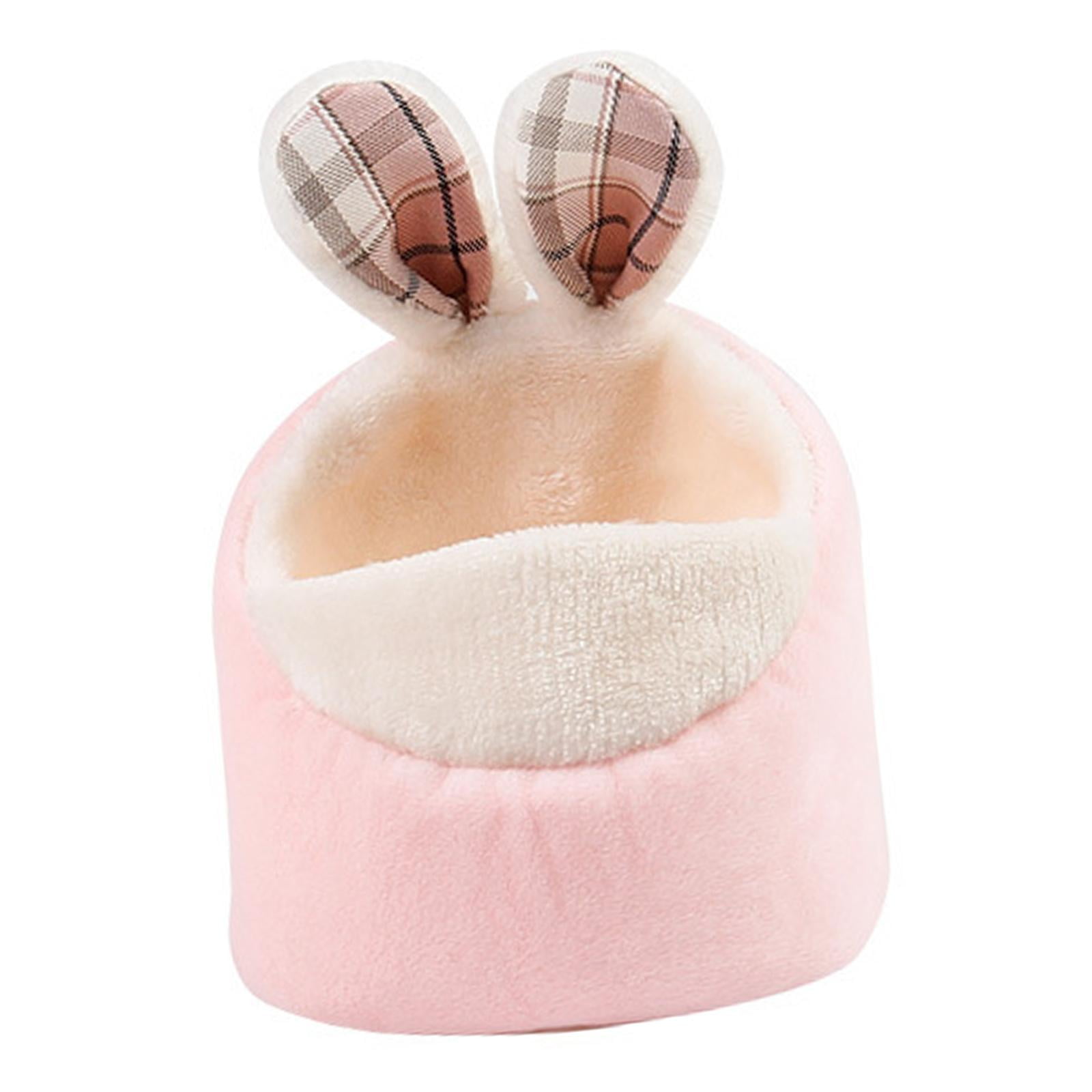 Cama Cálida Para Hámster - Nido Invierno Extraíble Para Cobayas, Erizos Y Mascotas Pequeñas