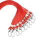 thumbnail image 1 of Uxcell 20 Pcs Cordones 17 Pulgadas Lanyard de Nylon a Granel con Clip de Insignia Gancho Giratorio para Insignias de Oficina Llaveros Rojo, 1 of 6