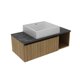 thumbnail image 1 of Mueble Baño Aereo 1 Puerta con Lavamanos Almendra Marmol, 1 of 6