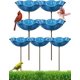 thumbnail image 1 of Estaca jardín flor metal hecha mano baño pájaros estación riego abejas mariposas exterior, 1 of 7