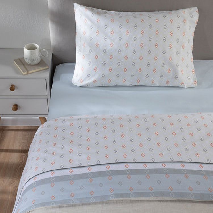 Zahr - Juego De Sabana Zarina 1 P Estampada Dis8