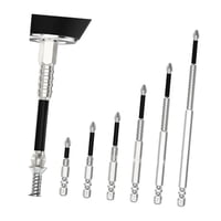 Ioensy - Juego De 6 Brocas Para Destornillador Para Ensamblaje De Muebles, Carpintería Y Bricolaje.