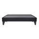 thumbnail image 2 of Base de cama Focus 1 plazas lino negro, 2 of 3