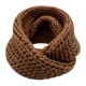 thumbnail image 2 of Bufanda Cuello Estilo Punto Inglés Lana Invierno Abrigado, 2 of 5