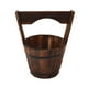 thumbnail image 3 of Macetas De Barril De Madera Decoración Para El Hogar Maceta Redonda Para El Patio Trasero Del Hogar, 3 of 5