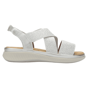 Sandalia Mujer Chalada Malibu-1 Plateado Casual